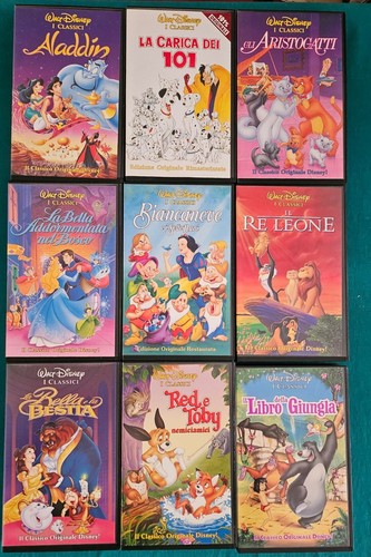 Vhs disney originale - vhs, in
