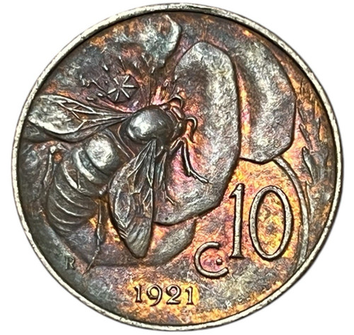 Centesimi 1921 ape - 1921,