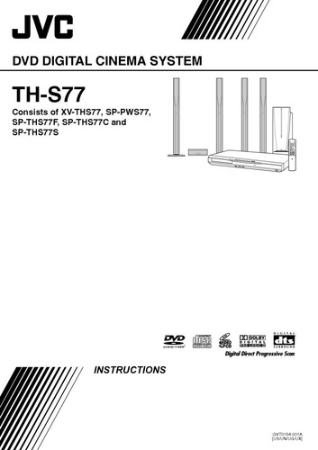 Jvc s77 ths77 - jvc, th-s77