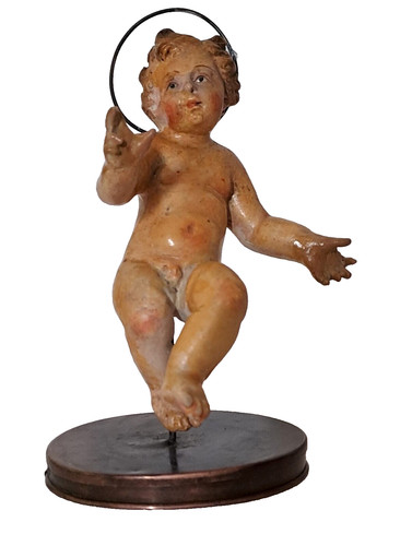 Bambinello terracotta - bambinello, in