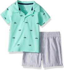 NEW Carters Baby Boys 2 Pc