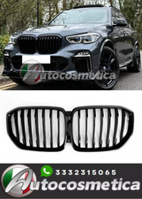 BMW X5 G05 DAL 18-23 GRIGLIA ANTERIORE NERA CALANDRA LOOK M UNA ALETTA
