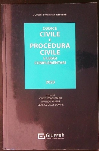 Codice civile procedura - civile, e