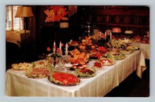 Hampton Court Motel pranzo buffet, Southampton, Ontario Canada cartolina d'epoca