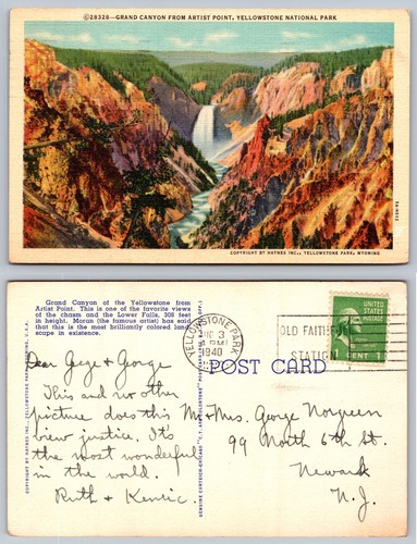 Cartolina parco nazionale - parco,