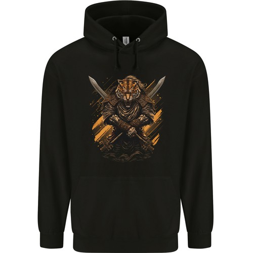 Felpa uomo tiger warrior - da,