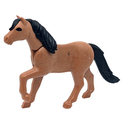 Playmobil puledro marrone