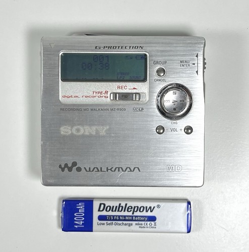 Walkman sony r909 silver - sony, mz-r909