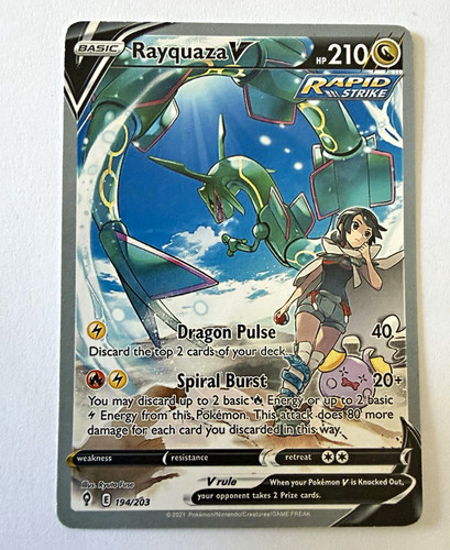 Rayquaza alternate full art - alternate,