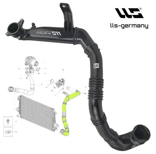 Tubo turbo aria - , di