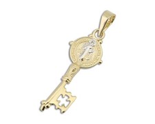 San Bonito Key 14k Solid Gold