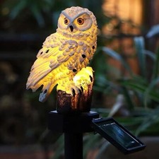 Garden Decoration Solar Owl Light Ornament