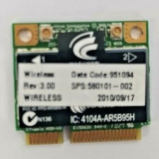 Hp Pavilion DV3 4101sl Scheda Wireless Wifi Atheros AR5B95 580101-002 605560-005