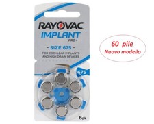 60  pile  Rayovac Implant Pro