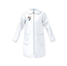 Grembiule zip bambina scuola