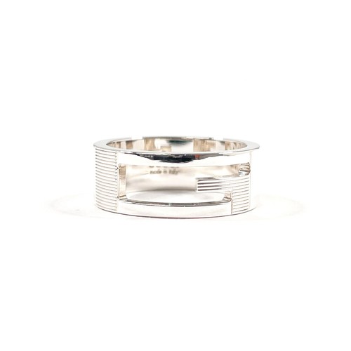 Gucci anello marca ritaglio - anello, g