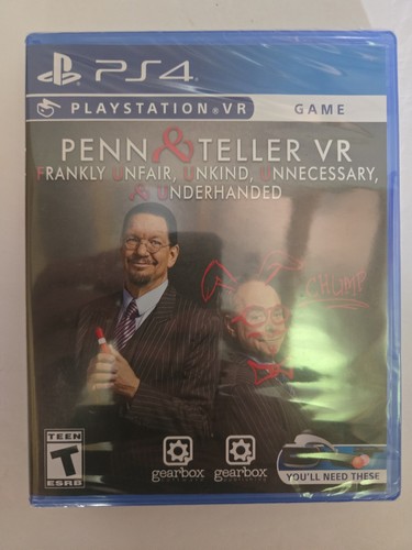 Penn teller ps4 nuovo - &,