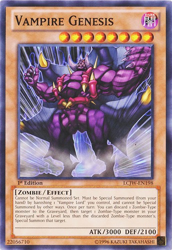 Vampire genesis lcjw en198 - genesis,