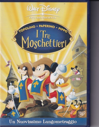 Tre moschettieri dvd flyer - dvd,