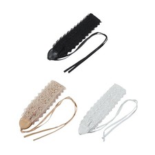 Cintura da donna in pizzo, cintura alla moda con cinturino per le feste