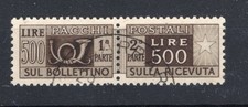 PACCHI POSTALI  RUOTA  1946 -