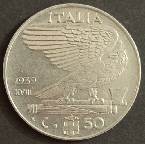 Centesimi impero 1939 - 50,