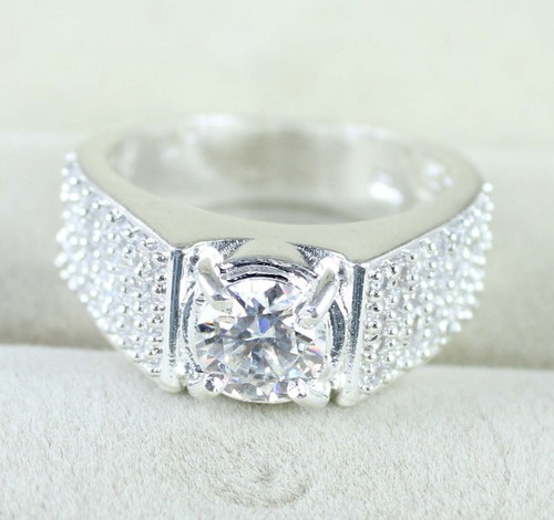 Anello uomo solitario diamante - anello,
