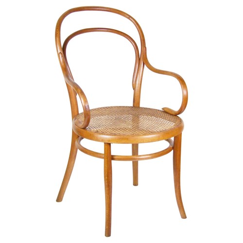 Poltrona thonet 1870 - thonet, n.14,