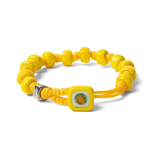 Bracciale aua giallo limone - bracciale,