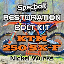 250SXF NICKEL RESTORATION BOLT