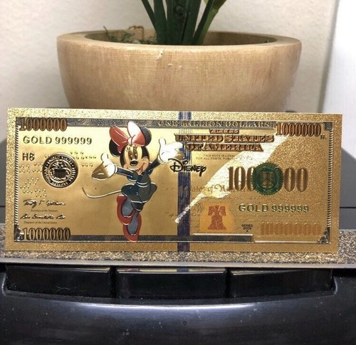 Banconota minnie mouse - banconota,