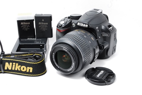 Nikon d3100 dslr - con, obiettivo