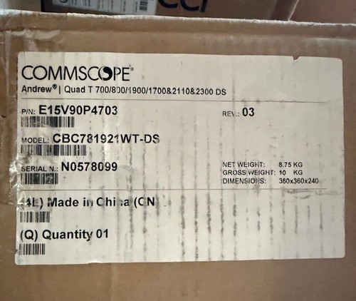 Cbc781921wt commscope - cbc781921wt-ds,