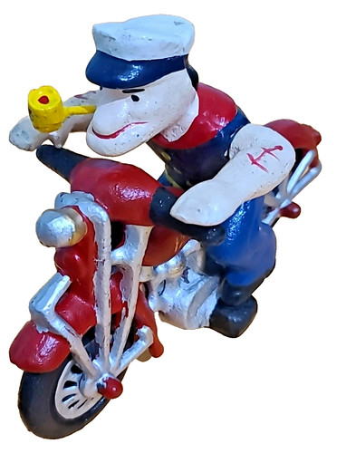 Popeye uomo marinaio moto - l'uomo,