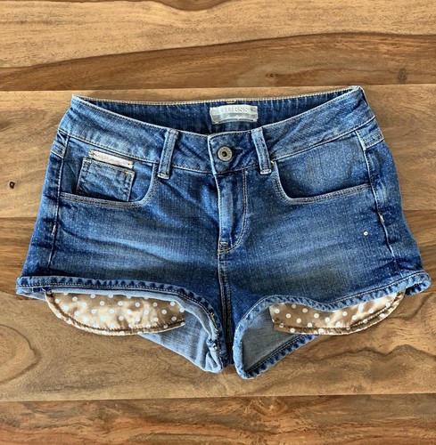 Guess shorts blue jeans - guess,
