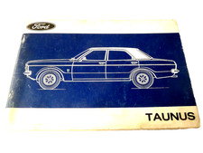 FORD taunus  – Manuale uso e
