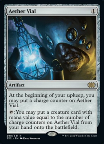 Mtg aether vial exc - vial, fiala