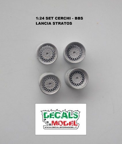 Set cerchi in metallo - 4,