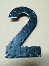 Numero Civico N. 2 In Ferro