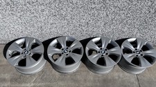 4 CERCHI IN LEGA 19 " BMW X5 E70 ORIGINALI USATI 6772247 6772248 SILVER