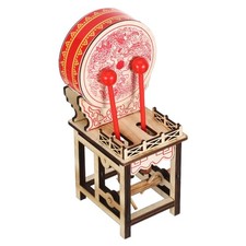 Miniatura di tamburo in legno