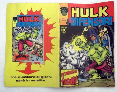 Hulk difensori 3 ed - i,