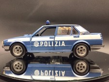 Polistil 1/25 ~ Alfa Romeo Giulietta ~ Polizia - Modellino pressofuso
