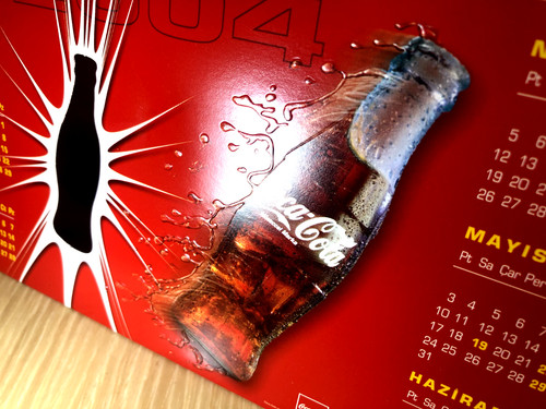Coca cola calendario - coca-cola, 2004