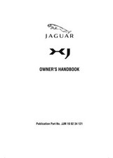 JAGUAR XJ - X351 - MANUALE UTENTE PROPRIETARIO - Nuova stampa