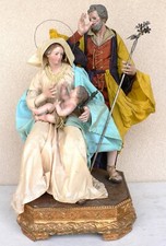 Natività/Sacra Famiglia in terracotta - Scuola napoletana - Primi '900