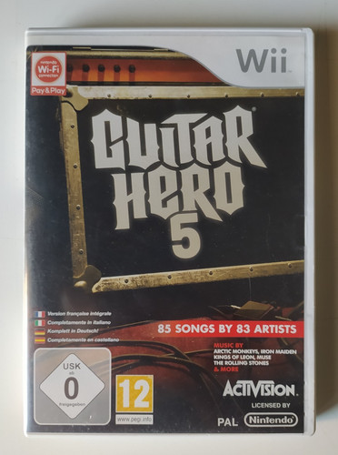 Wii guitar hero italiano - wii,