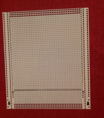 Passap blank punchcard - passap,