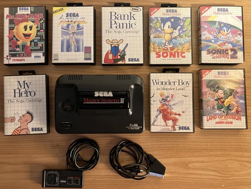 Sega master system con rgb - master,