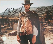 Clint Eastwood autografato